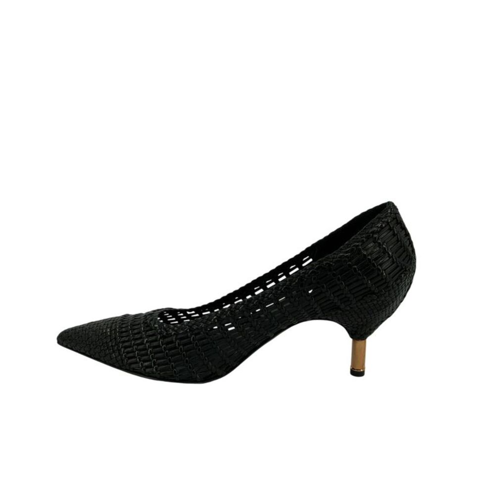 Gabriela Hearst Women Andres Braided Pump Black 10